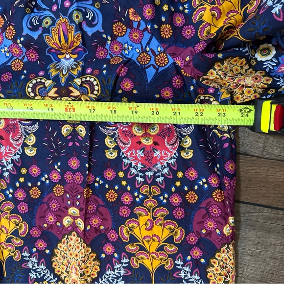 Talbots Multicolor Floral Blouse - Picture 7 of 10
